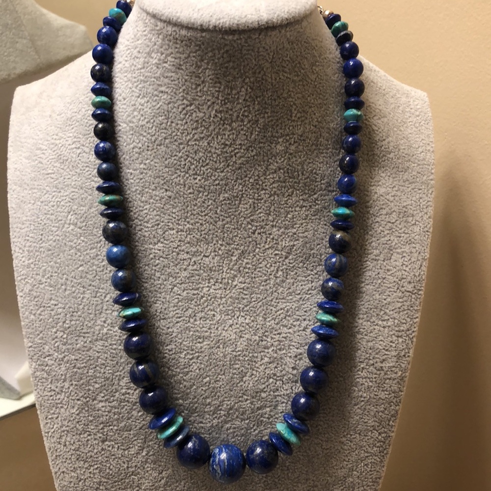 Jay King Lovely Lapis and Turquoise Mine Finds